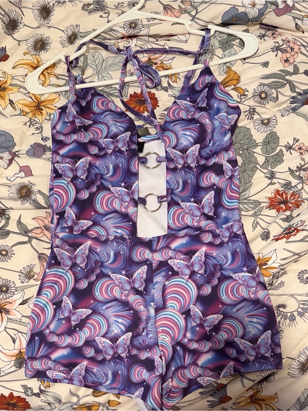 Club Exx butterfly romper